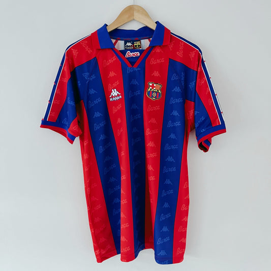 Retro Barcelona Shirt 1995-97 Home