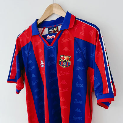 Retro Barcelona Shirt 1995-97 Home