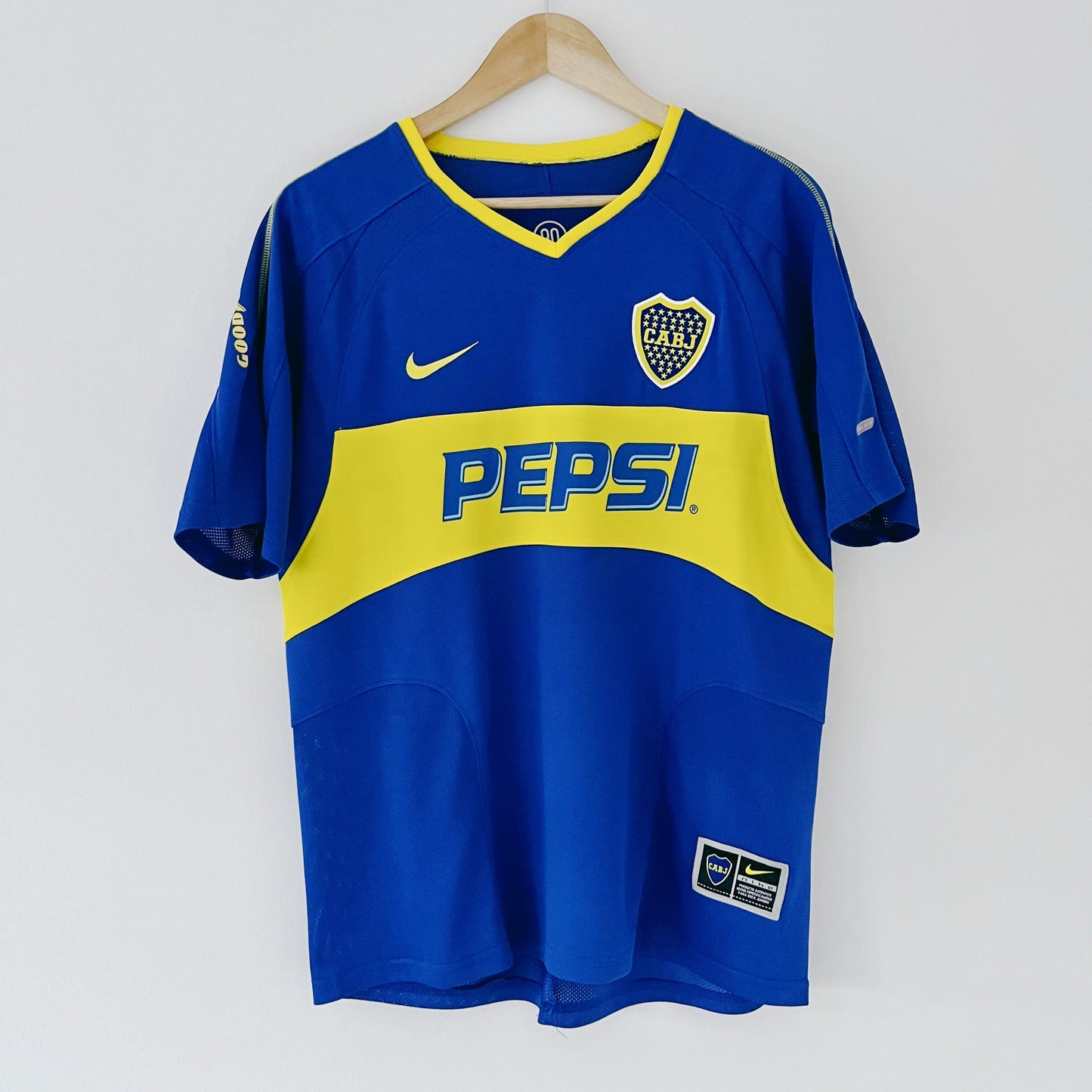 Retro Boca Juniors Shirt 2003-04 Home