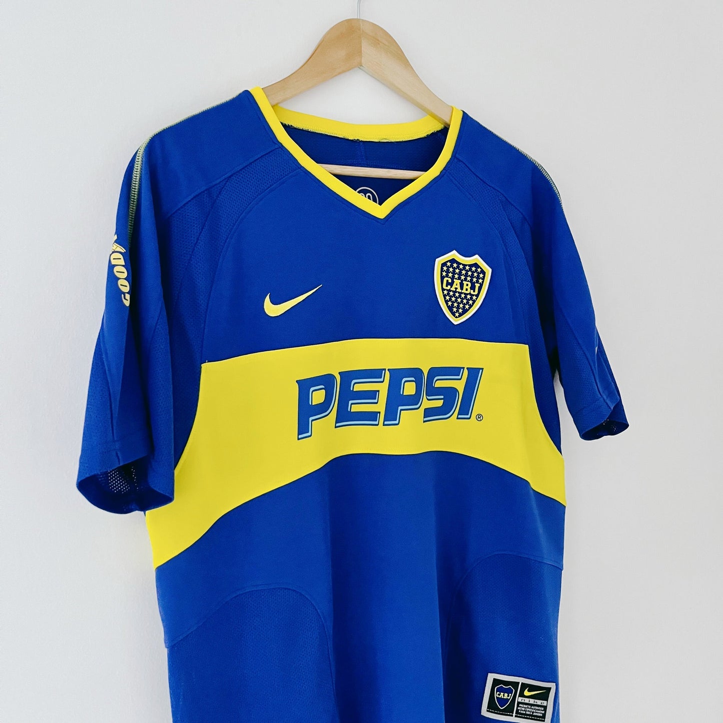 Retro Boca Juniors Shirt 2003-04 Home