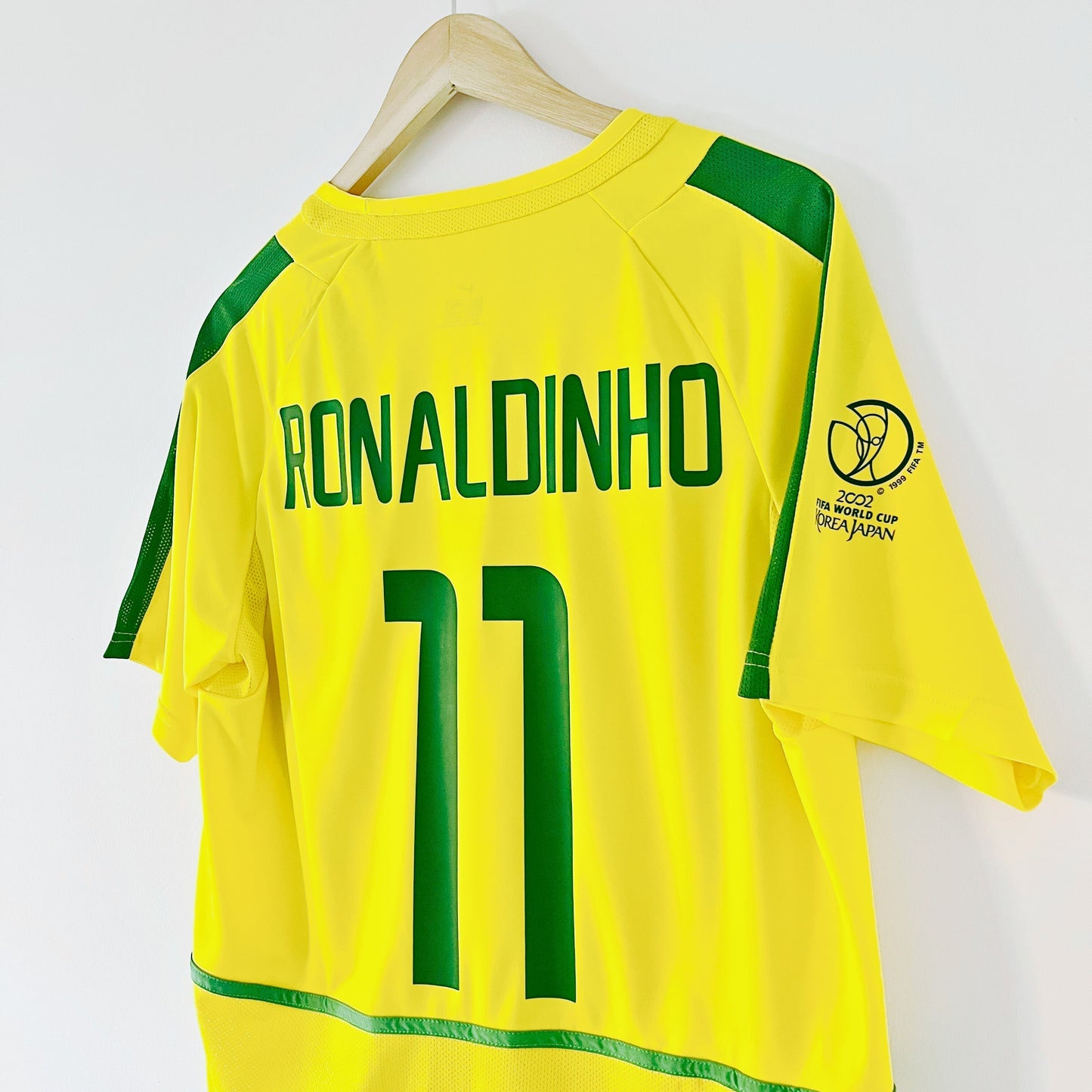 Retro Brazil Shirt World Cup 2002 Home
