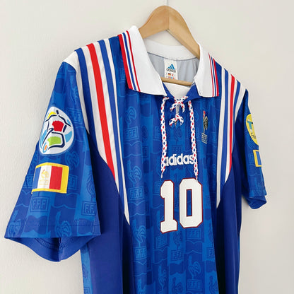 Retro France Shirt Euro 1996 Home