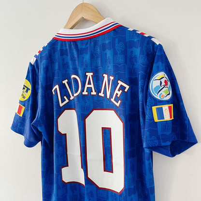 Retro France Shirt Euro 1996 Home