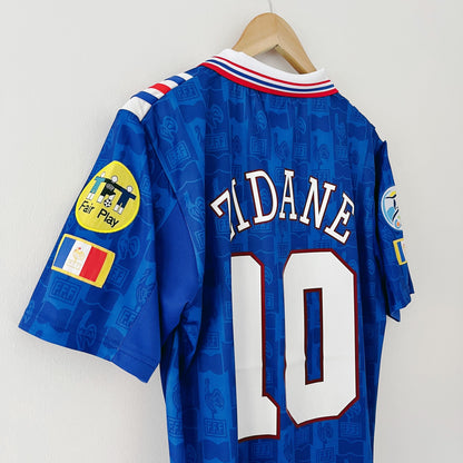 Retro France Shirt Euro 1996 Home