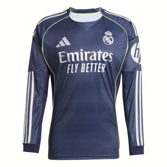 Real Madrid Man Outdoor 2025/2026 Long Sleeve